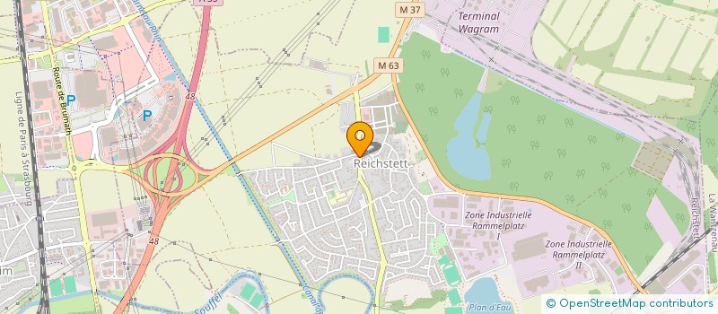 localisation de l'entreprise MADAME CORINNE DRISCHEL  REICHSTETT