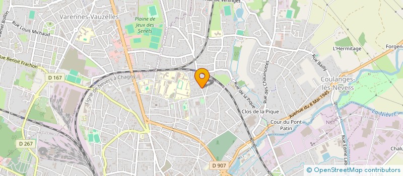 localisation de l'entreprise MADAME CORINNE DUBAS à NEVERS