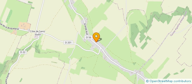 localisation de l'entreprise MADAME CORINNE DUBOC  NOTRE-DAME-D'ALIERMONT