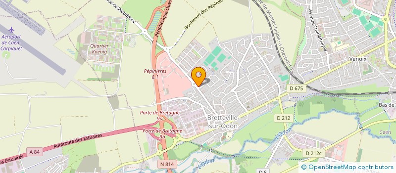 localisation de l'entreprise MADAME CORINNE DUBOS  BRETTEVILLE-SUR-ODON