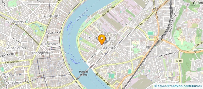 localisation de l'entreprise MADAME CORINNE DUBOURG  BORDEAUX