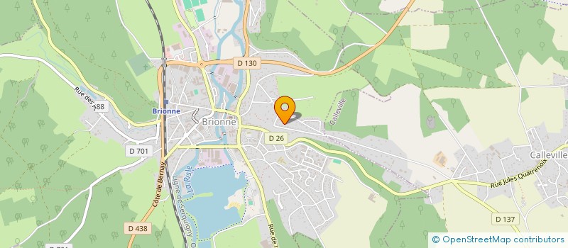 localisation de l'entreprise MADAME CORINNE DUCLOS  BRIONNE