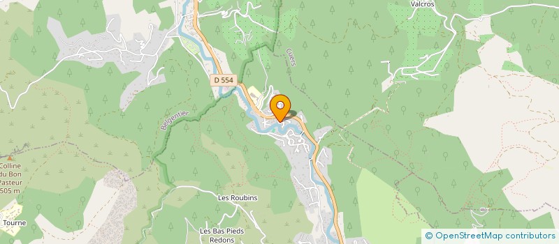 localisation de l'entreprise MADAME CORINNE DUFOUR  SOLLIES-TOUCAS