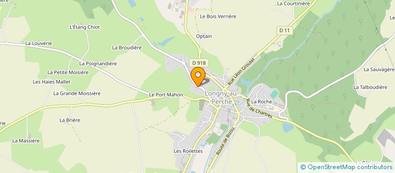 localisation de l'entreprise MADAME CORINNE DUJARDIN à LONGNY LES VILLAGES