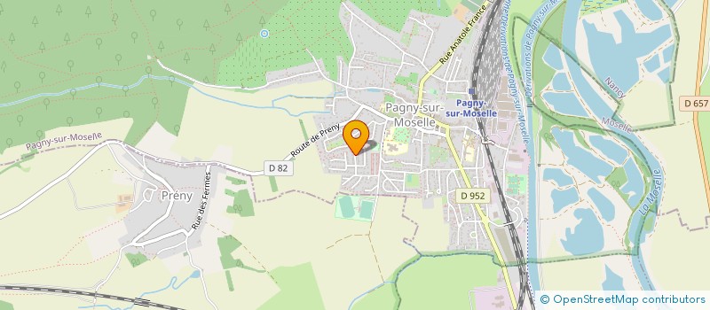 localisation de l'entreprise MADAME CORINNE DUPONT à PAGNY-SUR-MOSELLE