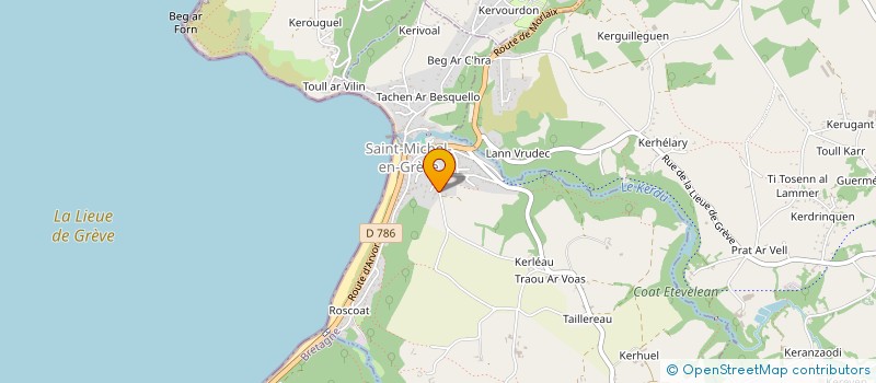 localisation de l'entreprise MADAME CORINNE DUPUY à SAINT-MICHEL-EN-GREVE