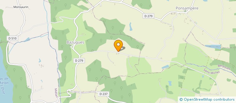 localisation de l'entreprise MADAME CORINNE DURAND  BARCUGNAN