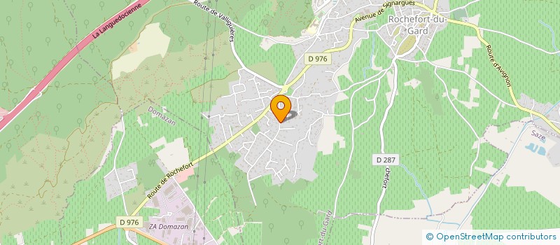 localisation de l'entreprise MADAME CORINNE DURIEU  ROCHEFORT-DU-GARD