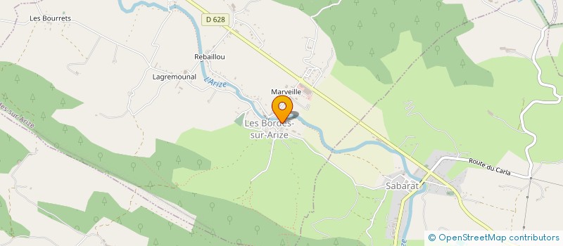 localisation de l'entreprise MADAME CORINNE DURR à LES BORDES-SUR-ARIZE