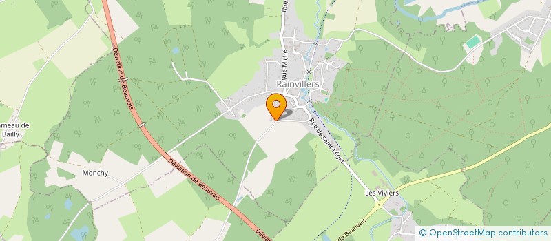 localisation de l'entreprise MADAME CORINNE DURU  RAINVILLERS