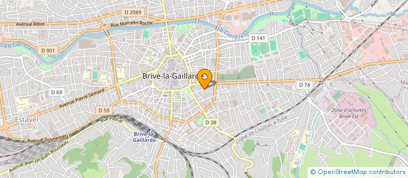 localisation de l'entreprise MADAME CORINNE EPIPHANE  BRIVE-LA-GAILLARDE