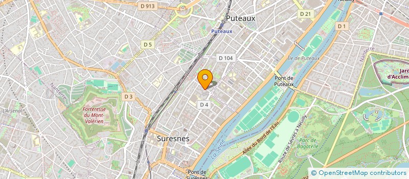 localisation de l'entreprise MADAME CORINNE ERNESTY à SURESNES