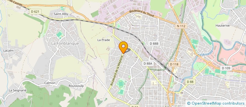 localisation de l'entreprise MADAME CORINNE ESCAFFIT  PONT-DE-LARN