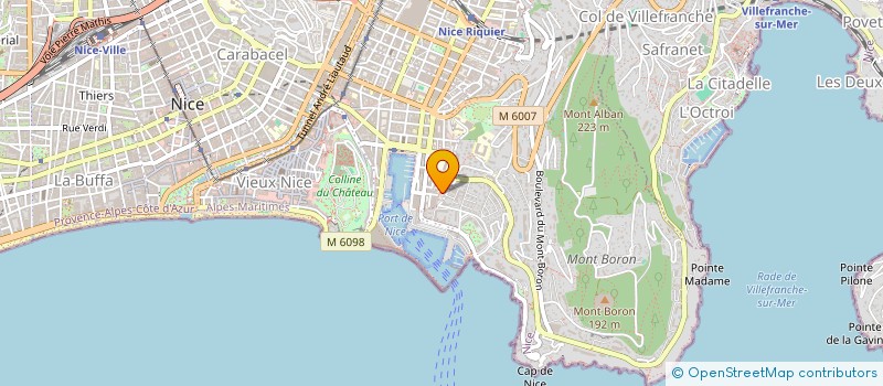 localisation de l'entreprise MADAME CORINNE FACON à NICE