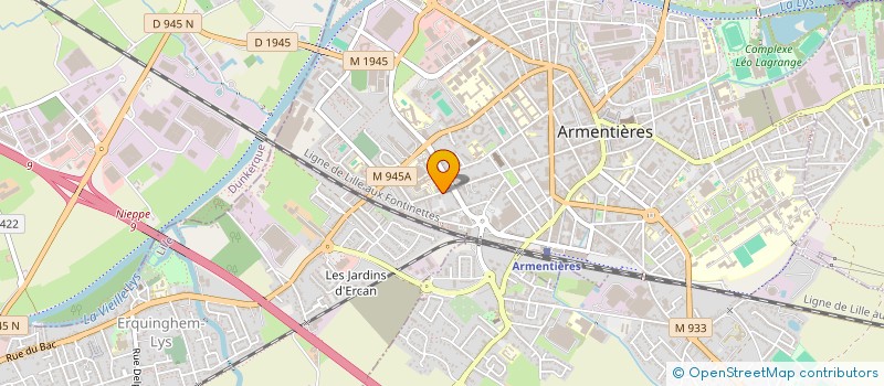 localisation de l'entreprise MADAME CORINNE FARADJI  ARMENTIERES