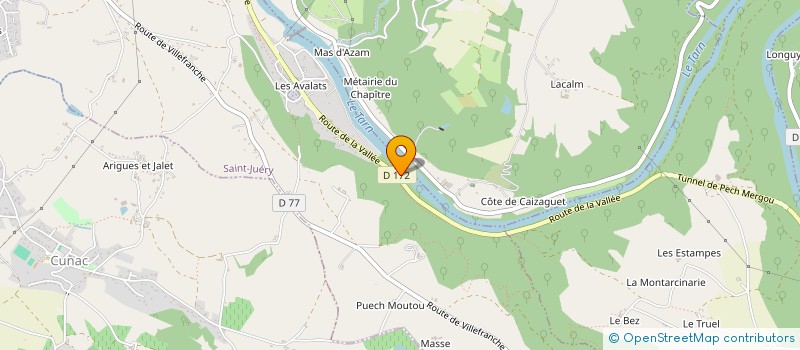 localisation de l'entreprise MADAME CORINNE FARENC  SAINT-JUERY