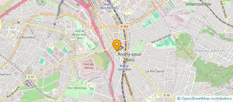 localisation de l'entreprise MADAME CORINNE FARGES à ROSNY-SOUS-BOIS