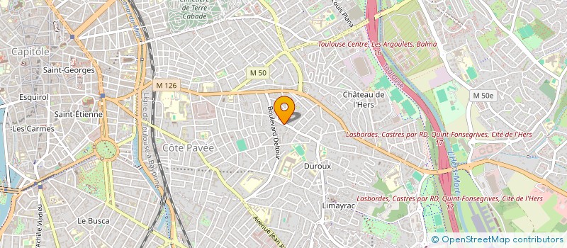 localisation de l'entreprise MADAME CORINNE FATTALINI à TOULOUSE