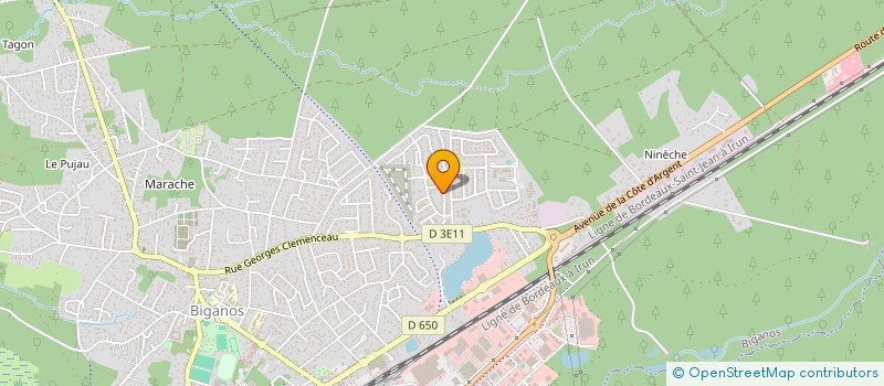 localisation de l'entreprise MADAME CORINNE FAUCHER  MARCHEPRIME