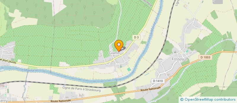 localisation de l'entreprise MADAME CORINNE FAVRE  GLAND