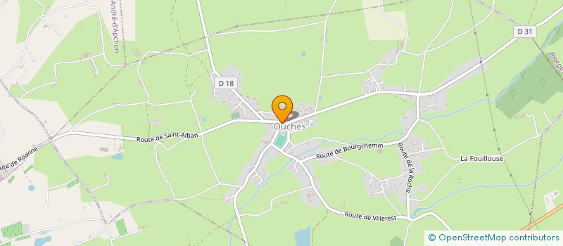 localisation de l'entreprise MADAME CORINNE FAY  OUCHES