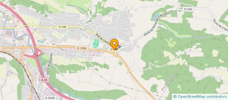 localisation de l'entreprise MADAME CORINNE FERLET  RUY-MONTCEAU