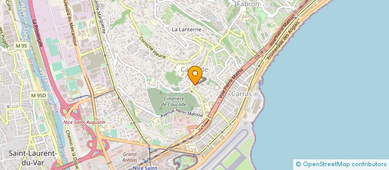 localisation de l'entreprise MADAME CORINNE FERRAMOSCA à NICE