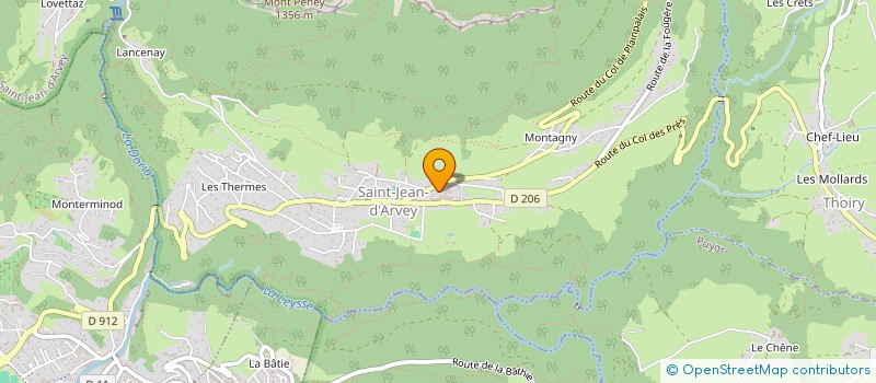 localisation de l'entreprise MADAME CORINNE FERRARA à SAINT-JEAN-D'ARVEY