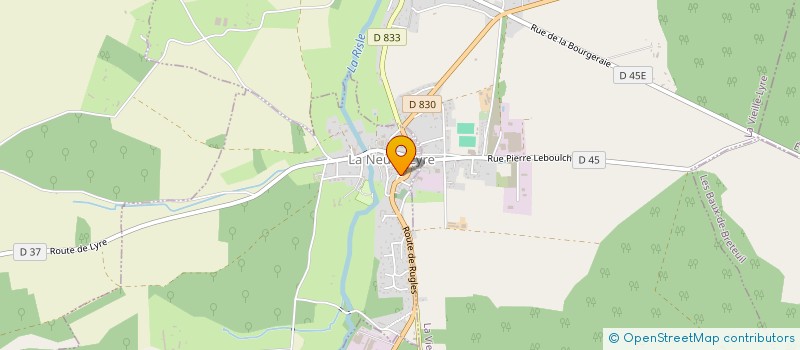 localisation de l'entreprise MADAME CORINNE FESSAN  LA NEUVE-LYRE