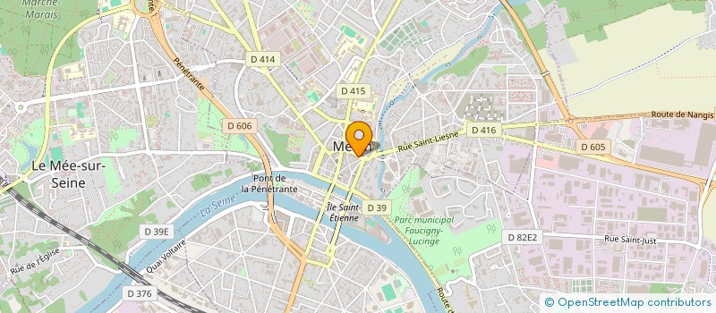 localisation de l'entreprise MADAME CORINNE FIANCETTE à MELUN