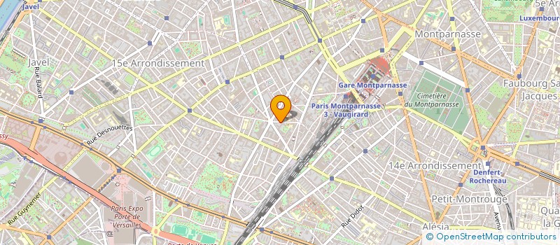 localisation de l'entreprise MADAME CORINNE FLEURY  PARIS