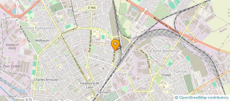 localisation de l'entreprise MADAME CORINNE FOGUE GAMGNE  REIMS