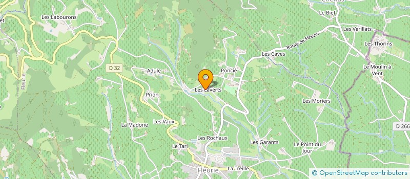 localisation de l'entreprise MADAME CORINNE FOILLARD à FLEURIE