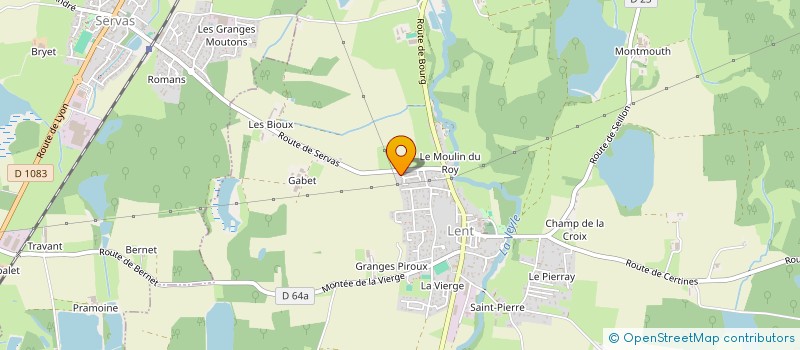 localisation de l'entreprise MADAME CORINNE FOILLERET à LENT