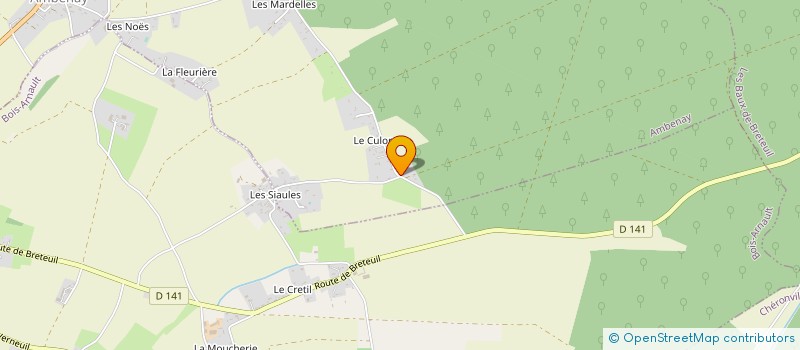 localisation de l'entreprise MADAME CORINNE FORCINAL  AMBENAY