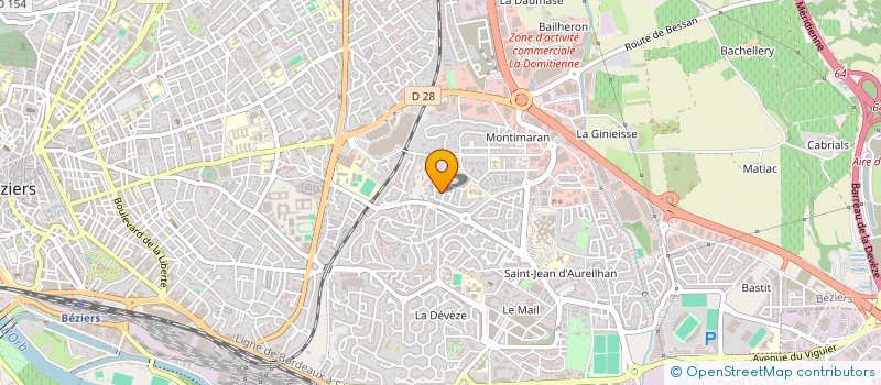 localisation de l'entreprise MADAME CORINNE FOSSI à BEZIERS