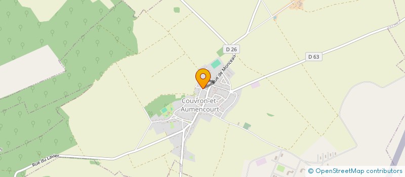localisation de l'entreprise MADAME CORINNE FOURMEAUX à COUVRON-ET-AUMENCOURT