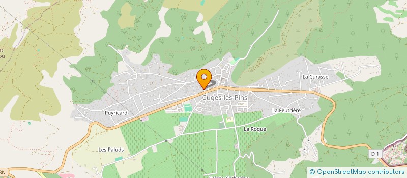 localisation de l'entreprise MADAME CORINNE FRACHINOUS à AUBAGNE
