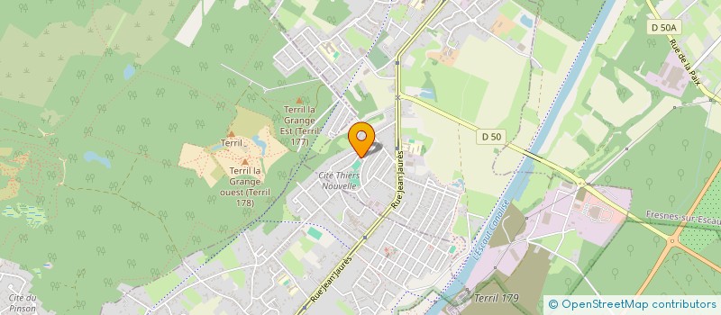 localisation de l'entreprise MADAME CORINNE FRAMERY  ESCAUTPONT