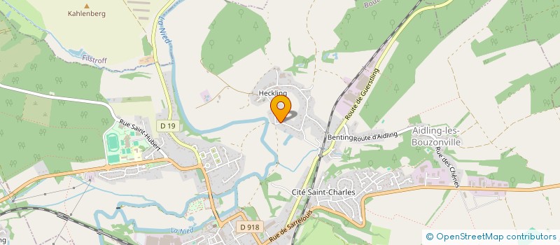 localisation de l'entreprise MADAME CORINNE FRANZ  WALDWEISTROFF