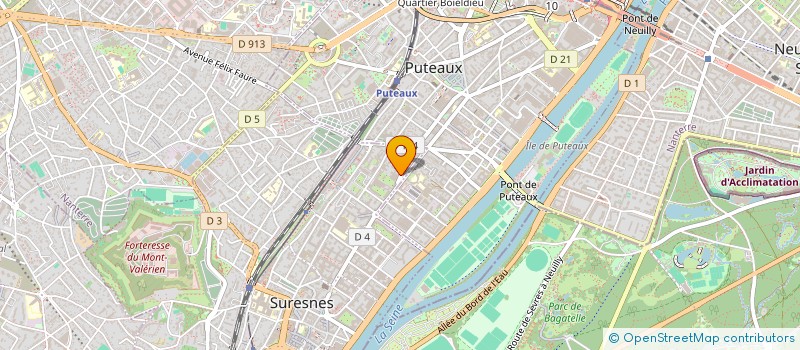 localisation de l'entreprise MADAME CORINNE FREDERIC à SURESNES
