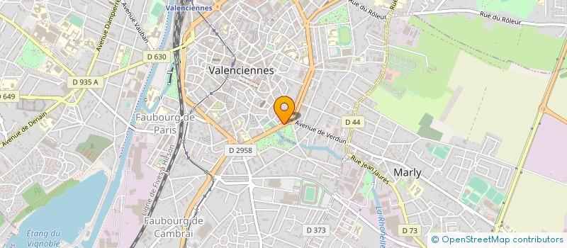 localisation de l'entreprise MADAME CORINNE FREMERY à VALENCIENNES