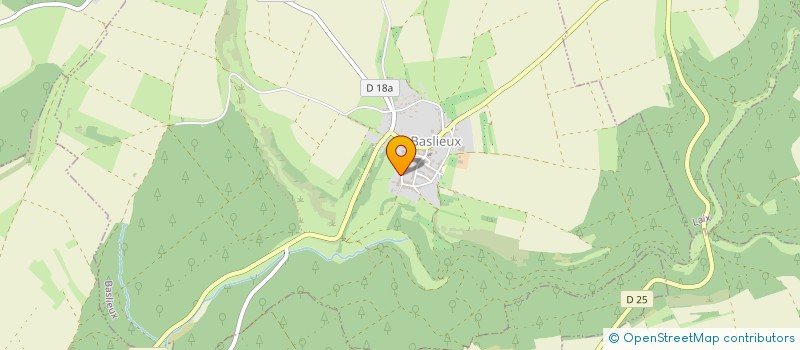 localisation de l'entreprise MADAME CORINNE FROSIO  BASLIEUX