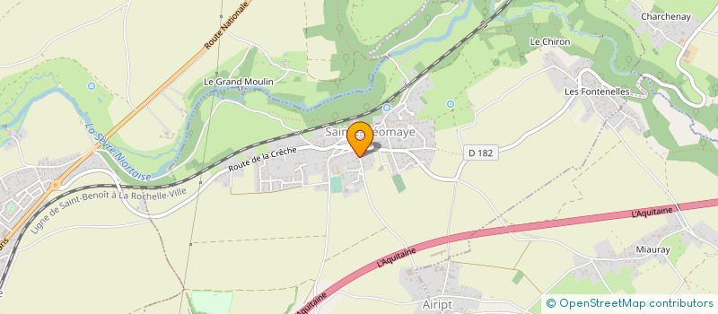 localisation de l'entreprise MADAME CORINNE FRUCHARD  SAINTE-NEOMAYE