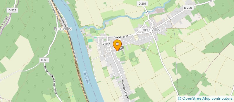 localisation de l'entreprise MADAME CORINNE GAC  LIMETZ-VILLEZ