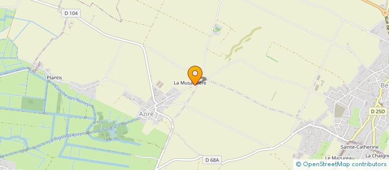 localisation de l'entreprise MADAME CORINNE GACHIGNARD  BENET