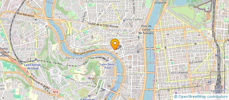 localisation de l'entreprise MADAME CORINNE GAGNARD à LYON
