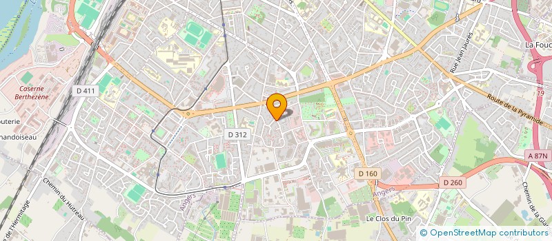 localisation de l'entreprise MADAME CORINNE GAILLARD  ANGERS