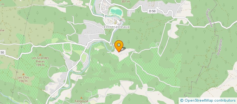 localisation de l'entreprise MADAME CORINNE GAILLET  ENTRECASTEAUX