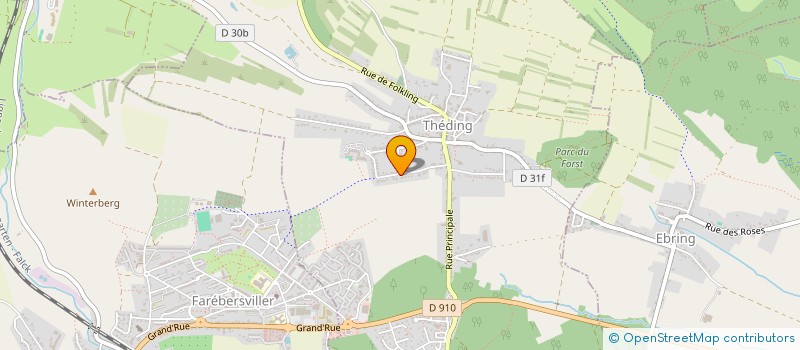 localisation de l'entreprise MADAME CORINNE GALLONETTO  THEDING